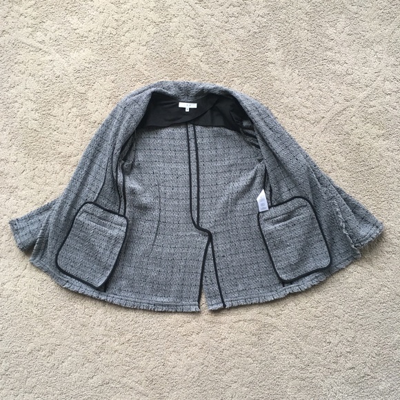 IRO Rare Quanto Checked Boucle-Tweed Blazer Jacket - Picture 9 of 16